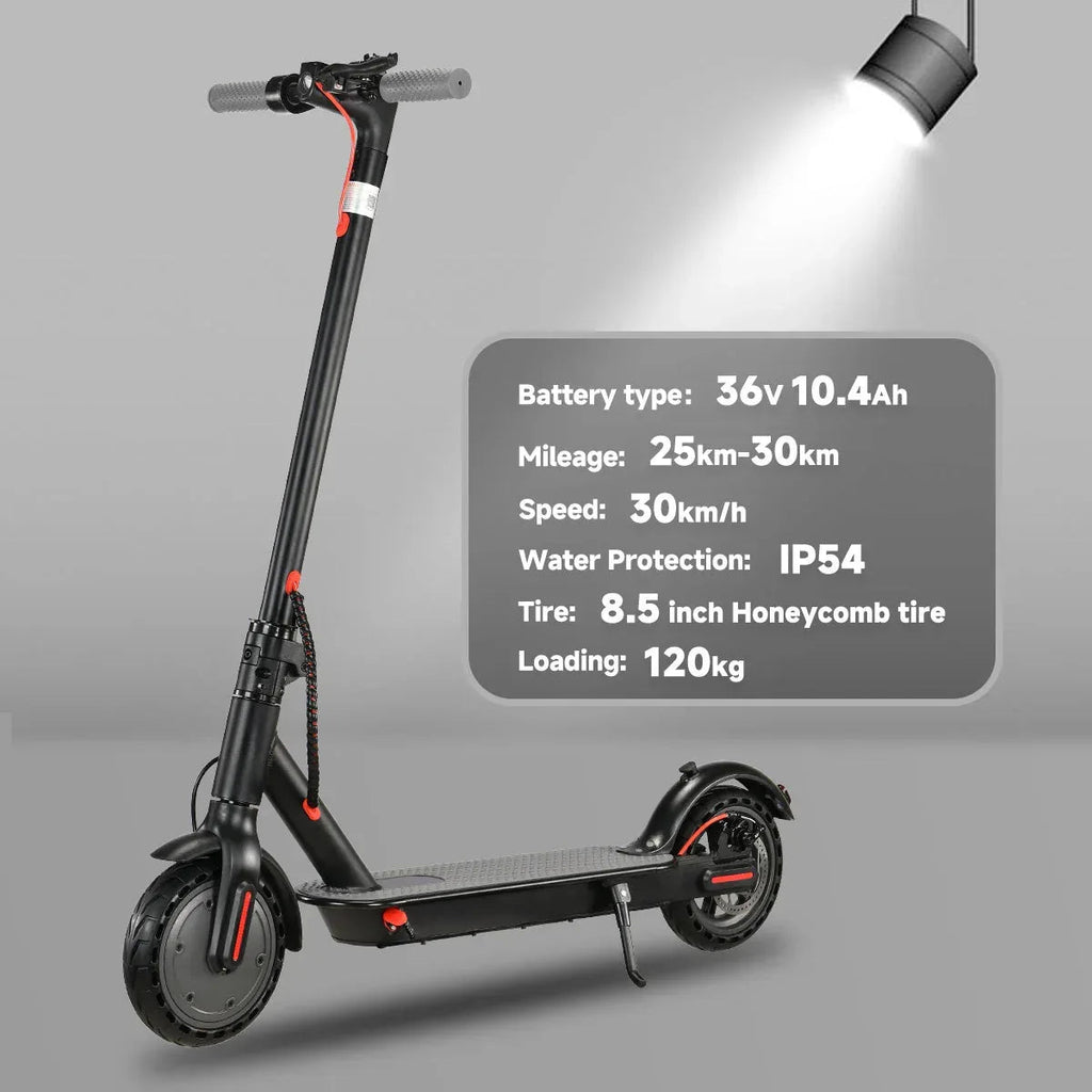 VoltStrider™ Esprit Urban Eight – 8.5" Smart Electric Scooter DE
